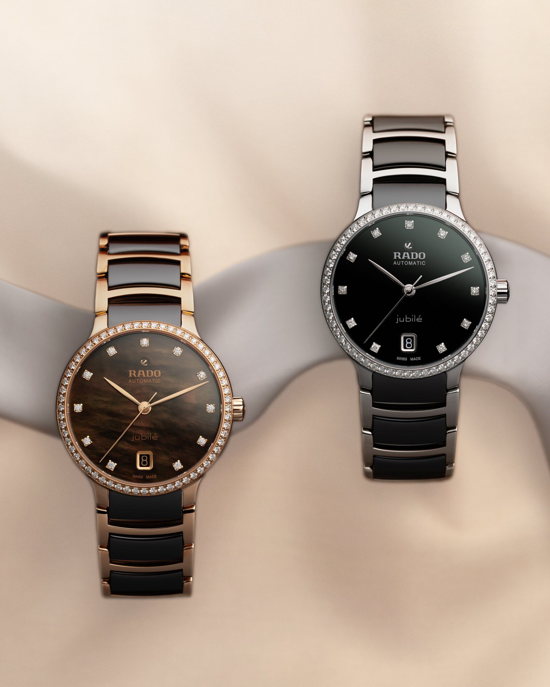 Rado Centrix Automatic Diamonds Damenuhren bei Juwelier Baumgartner Schörfling
